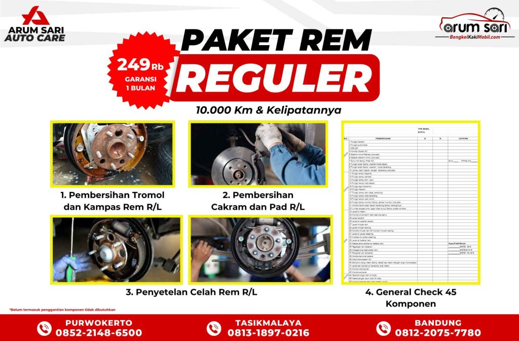 Perawatan & Perbaikan Sistem Rem