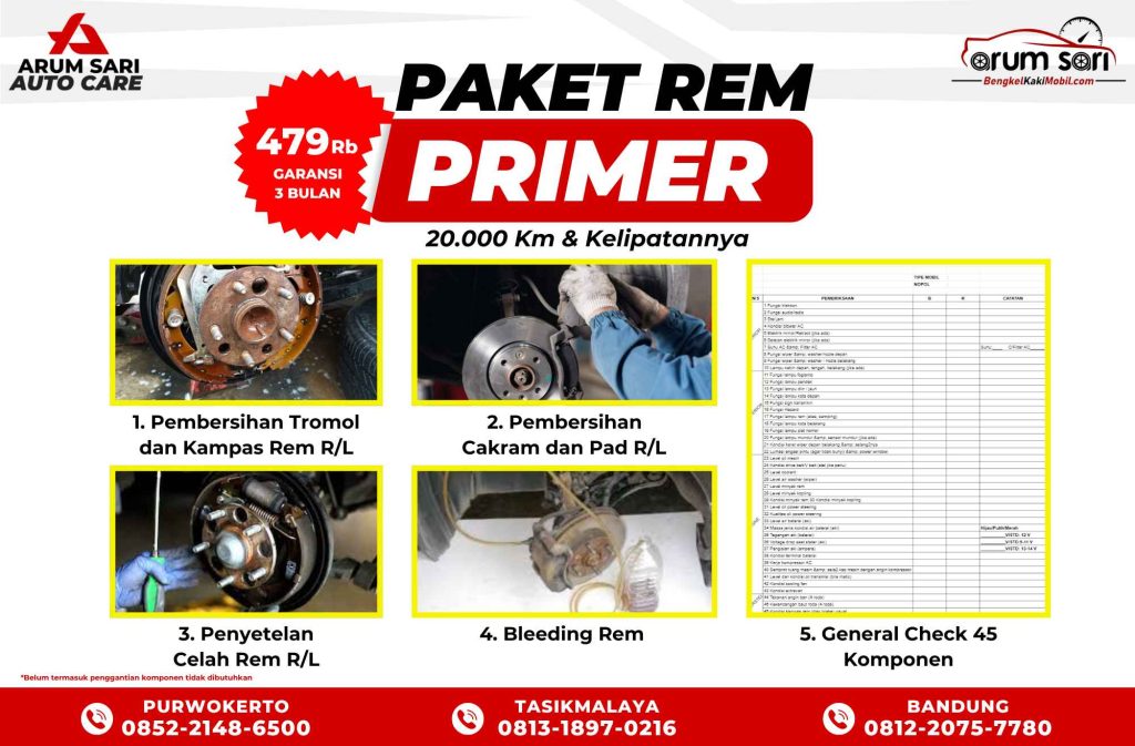 Perawatan & Perbaikan Sistem Rem