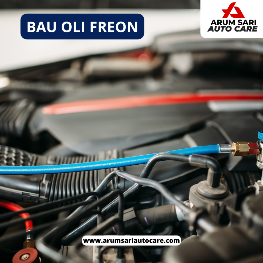 penyebab AC mobil bau