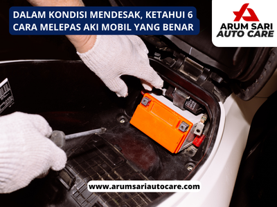 Cara Melepas Aki Mobil