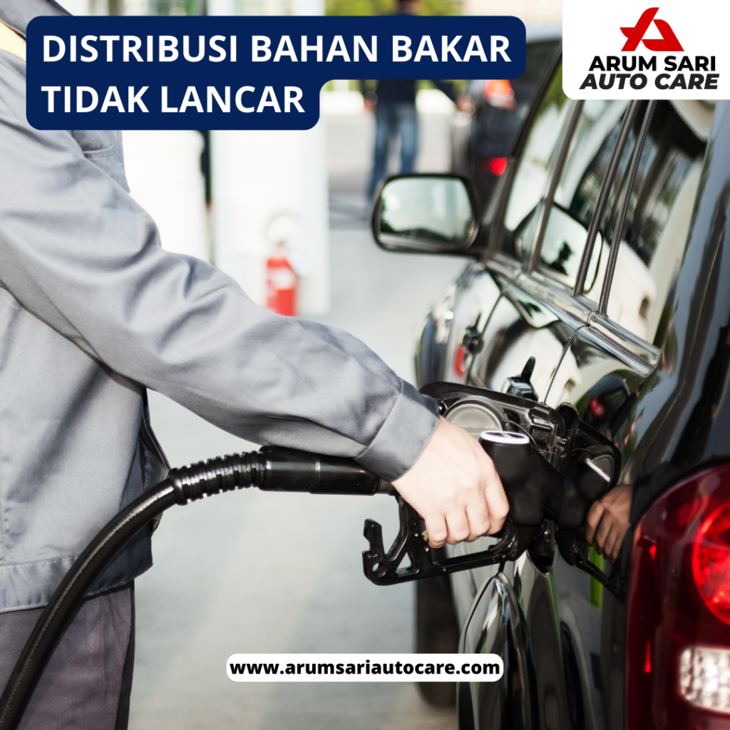 distribusi bahan bakar tidak lancar mesin getar saat diam