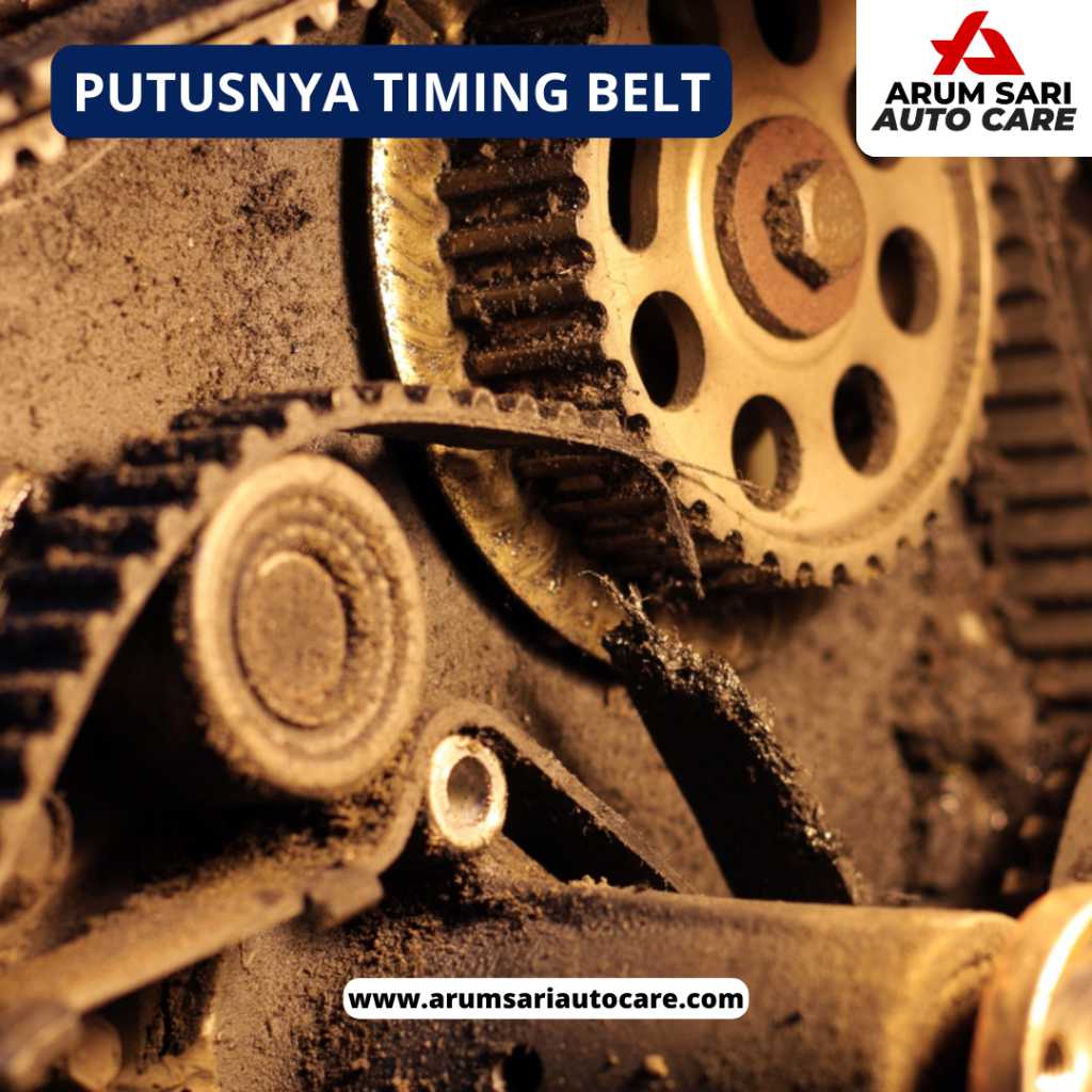 putusnya timing belt turun mesin mobil