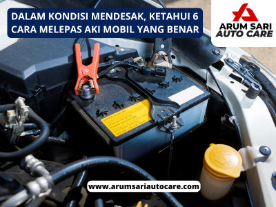cara melepas aki