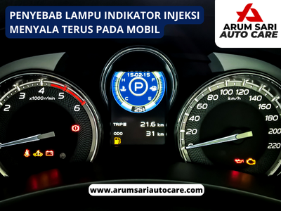 Penyebab lampu indikator menyala