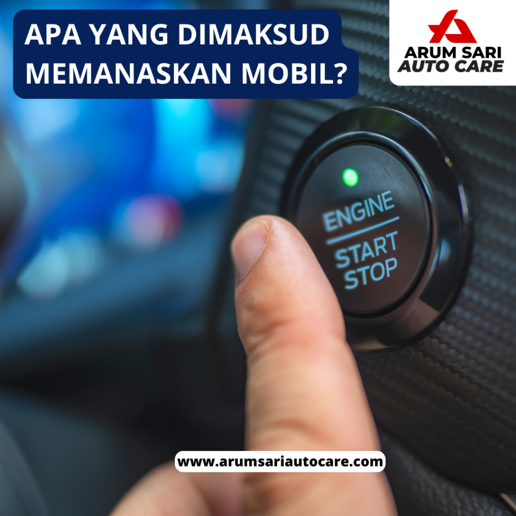 Memanaskan mobil