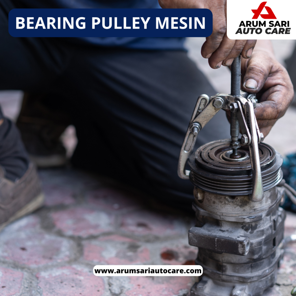 bearing pulley mesin