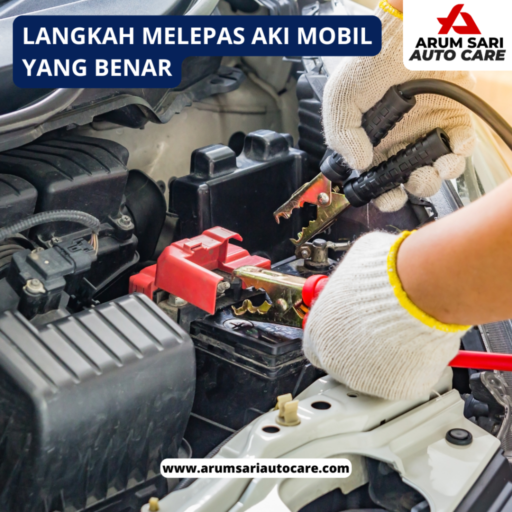  cara melepas aki 