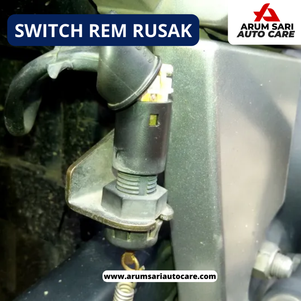 Penyebab lampu rem nyala