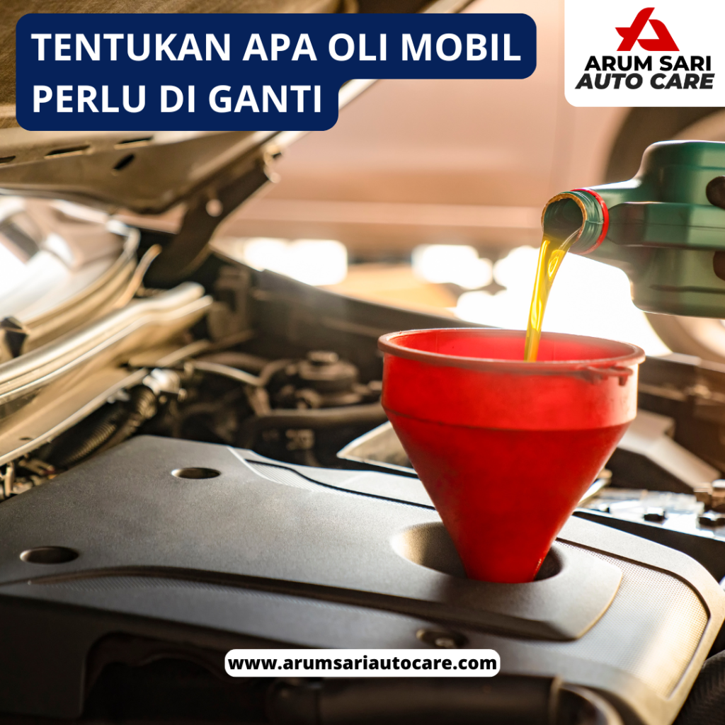 Mengecek Oli