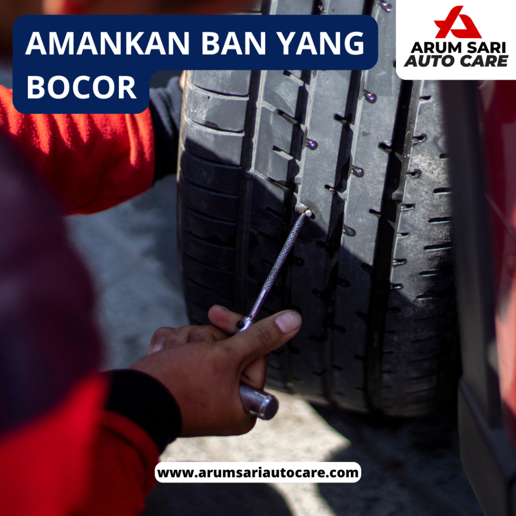 mengganti ban dalam