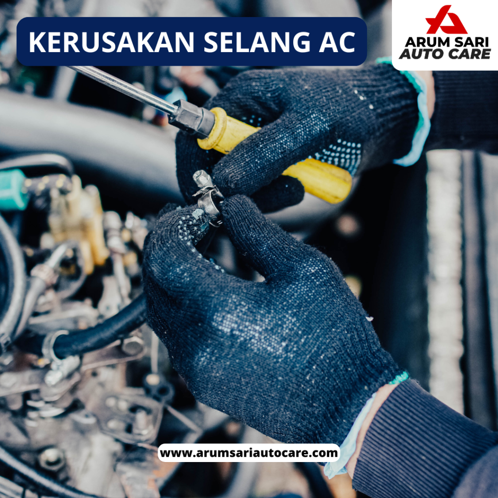 Kerusakan Selang AC Selang AC Mobil Panas