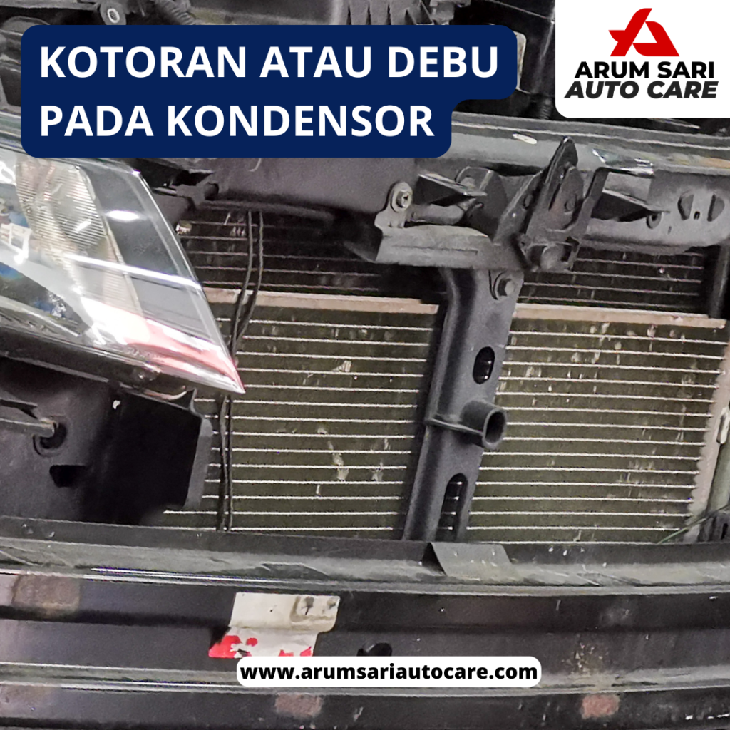 Kotoran atau Debu pada Kondensor