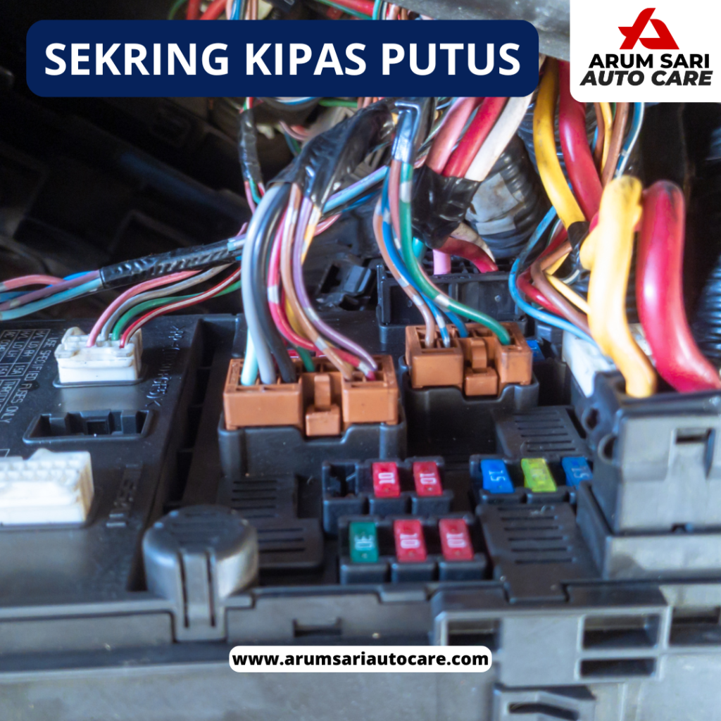Sekring kipas putus Kipas Radiator Mobil Mati