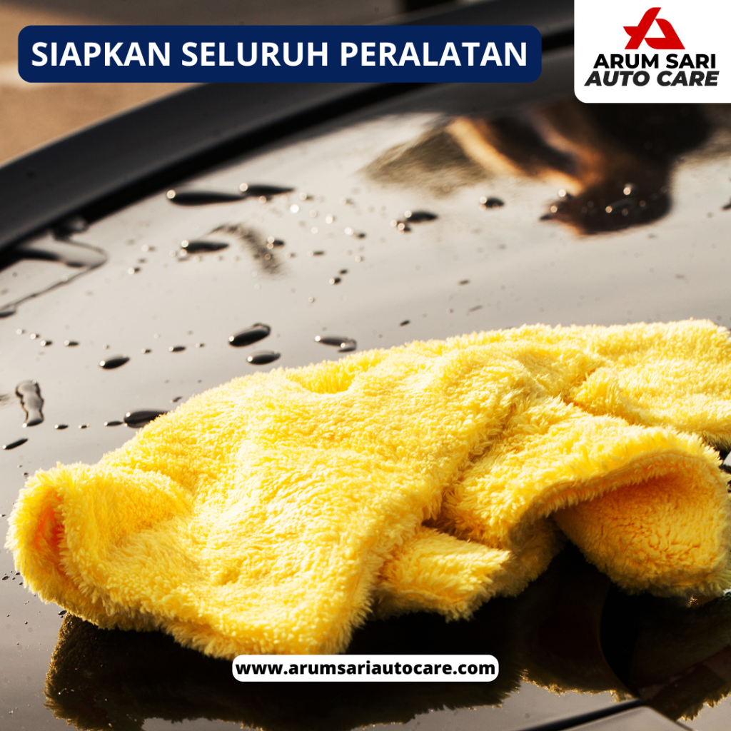 Membersihkan kerak oli