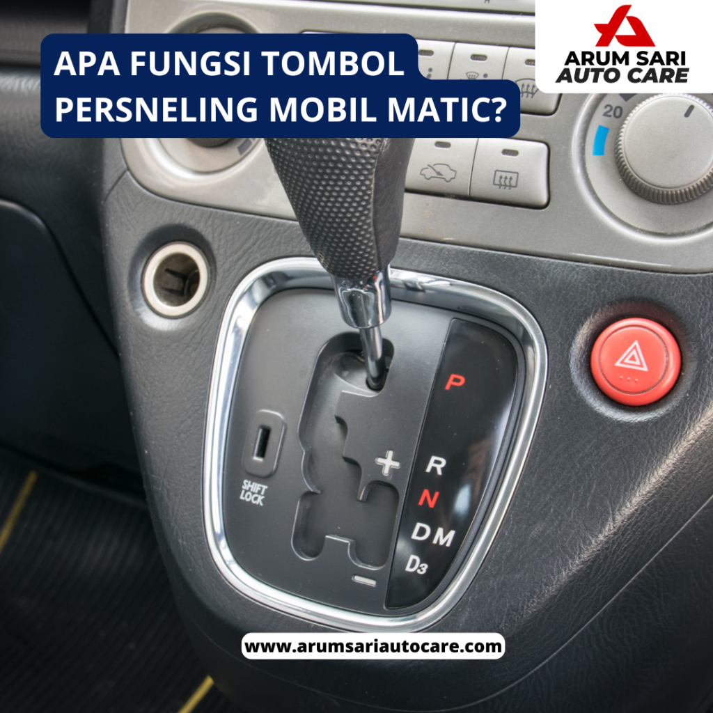 Tombol Persneling Mobil Matic