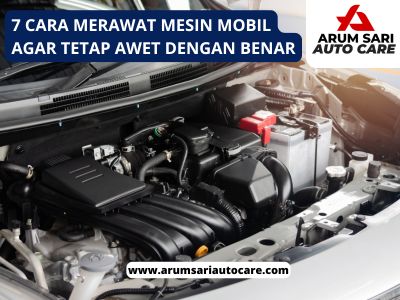 merawat mesin mobil